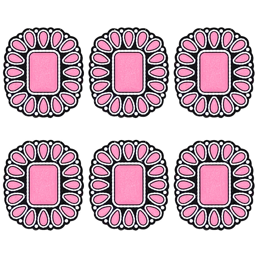 Western Gemstone Mixed Color Focal