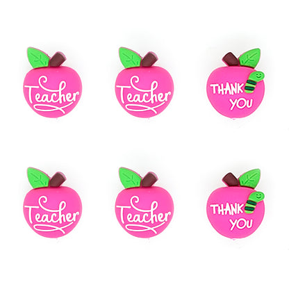 3D Apple Thank You Teacher Focal