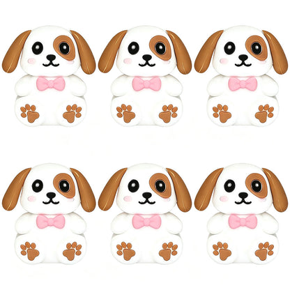 3D Dog Bow Tie Focal