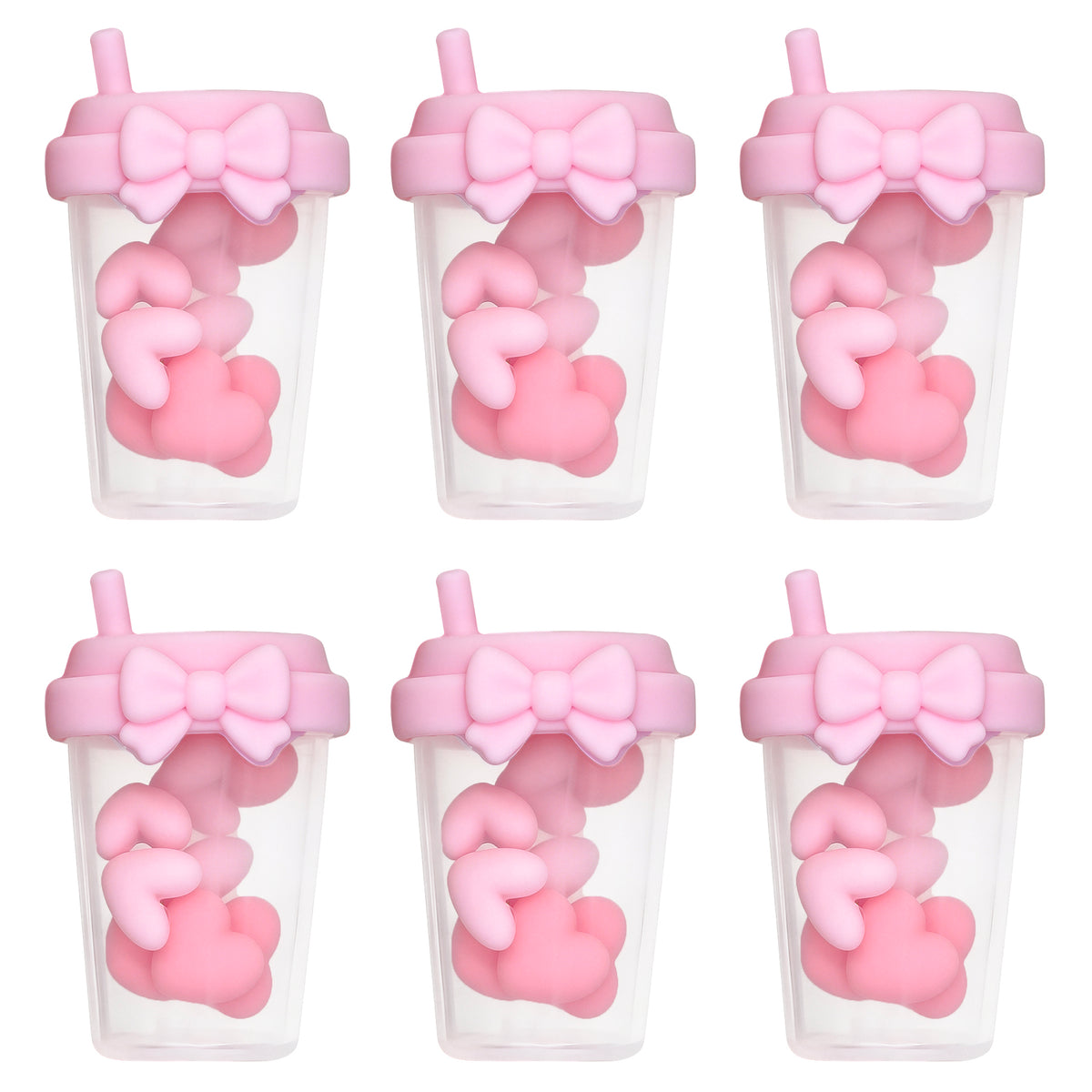 3D Love Bow Drinking Cup Focal