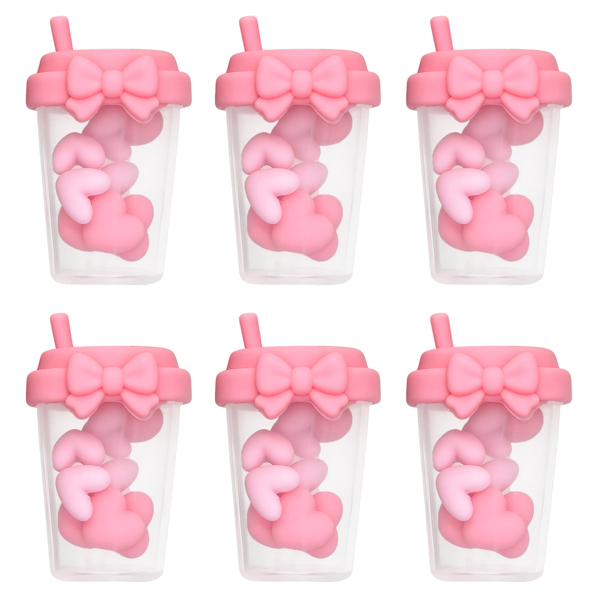 3D Love Bow Drinking Cup Focal