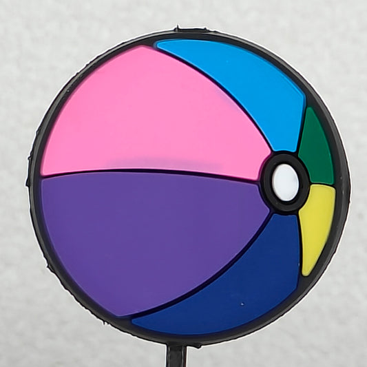 Rainbow Beach Ball Focal