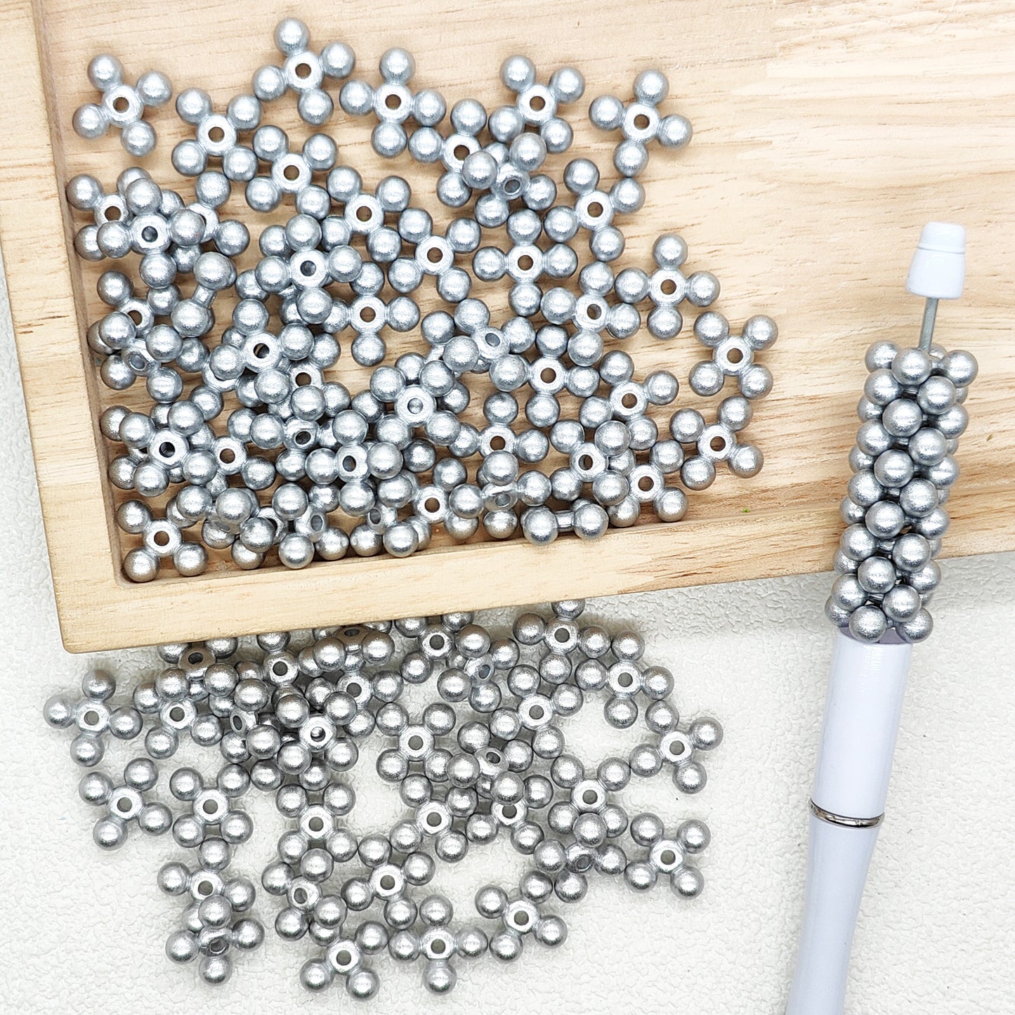 13mm Multicolor Acrylic Spacer Beads,Mini Spacer Beads For Jewelry Making