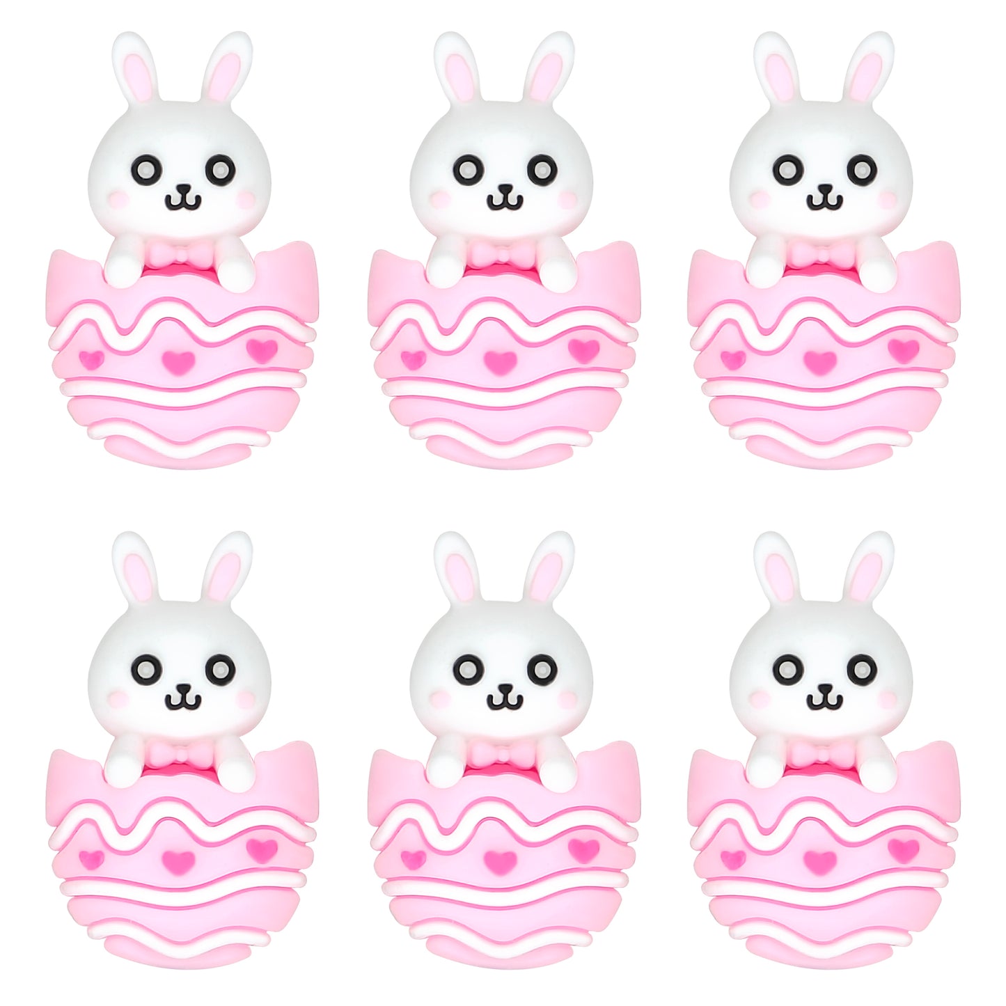 3D Rabbit in Egg Easter Focal