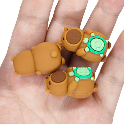 3D Capybara Turtle Focal