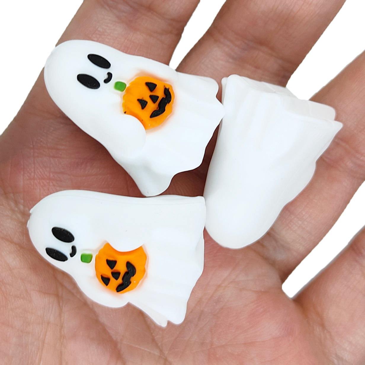 New 3D Ghost Pumpkin Focal