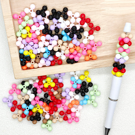 Assorted Color Acrylic Spacer Beads Bulk Beads