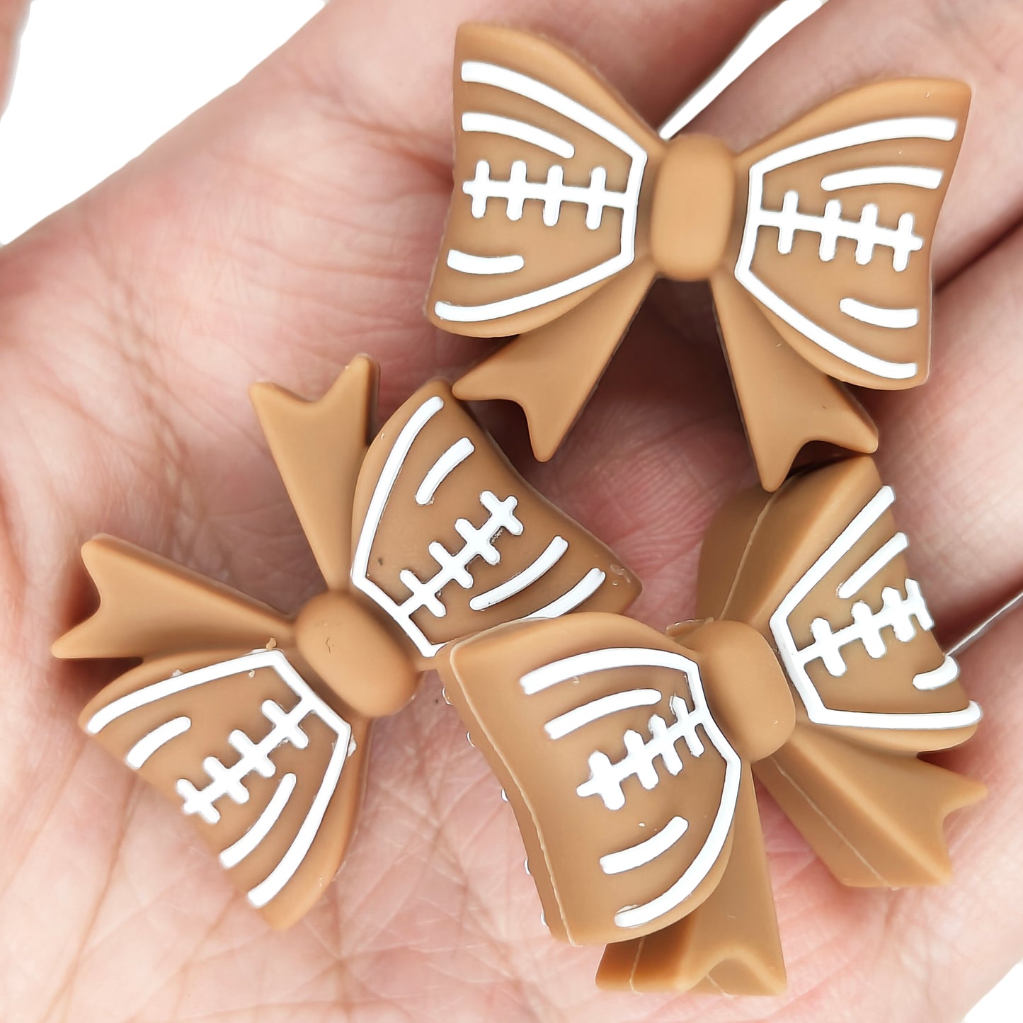 3D Bowknot USA Football Focal