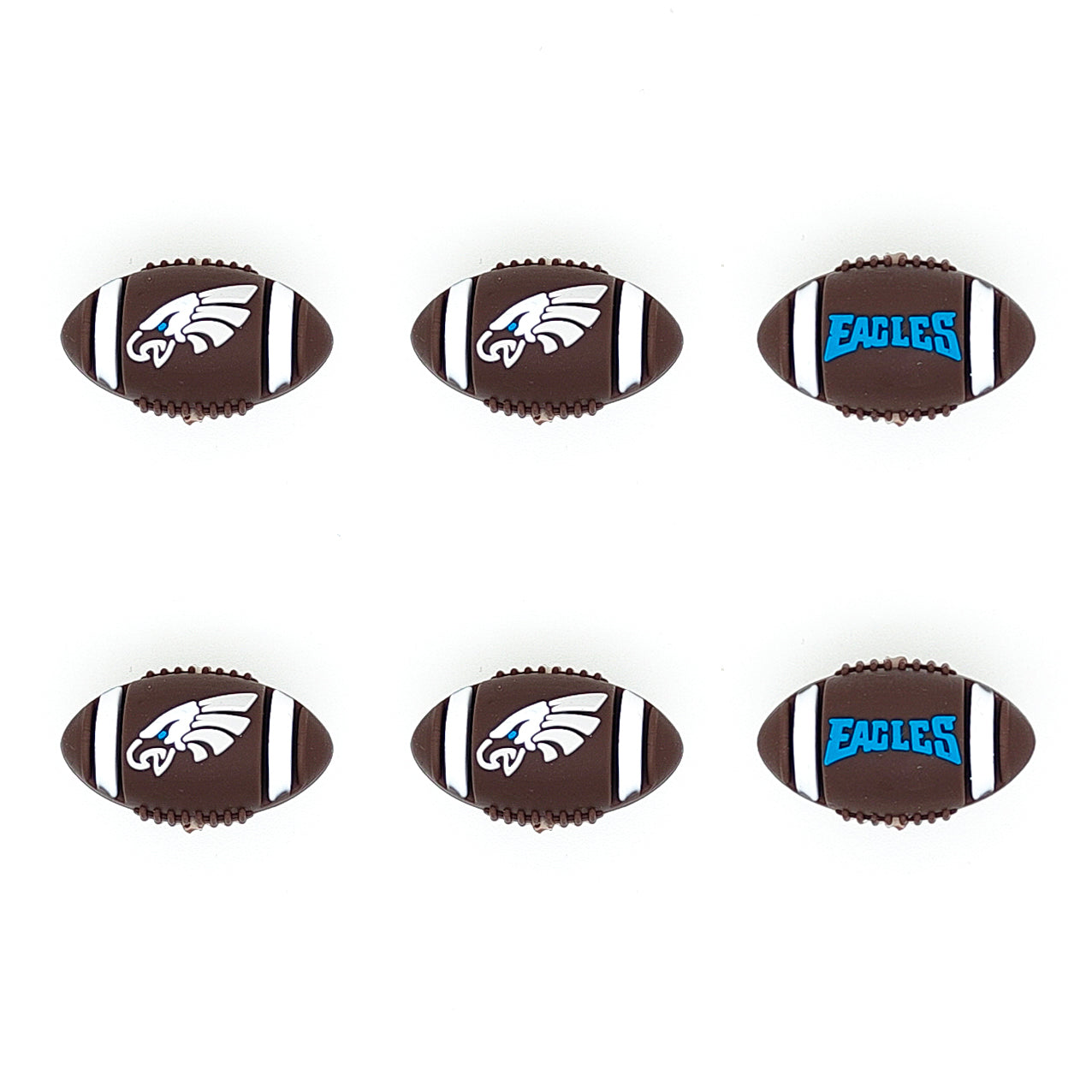 Football Team Focal Silicone Beads