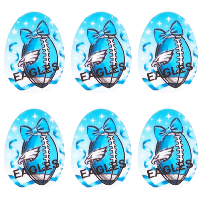 New Silicone Football Team Focal Beads