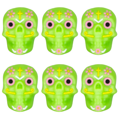 3D Colored Skull Focal