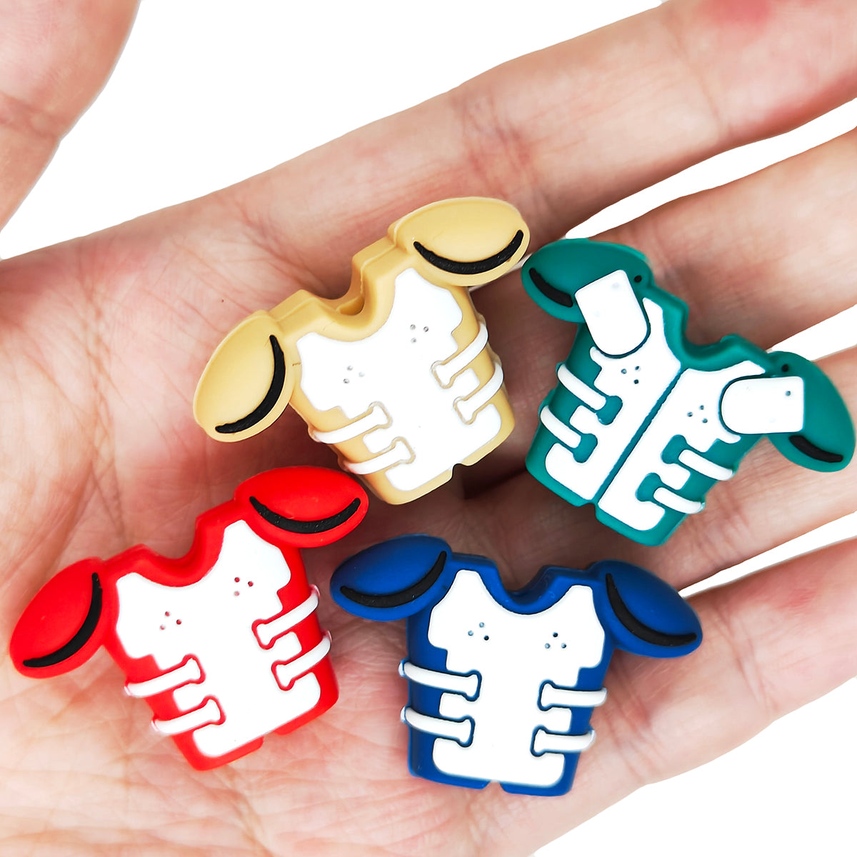 3D American Football Shoulder Pad Focal