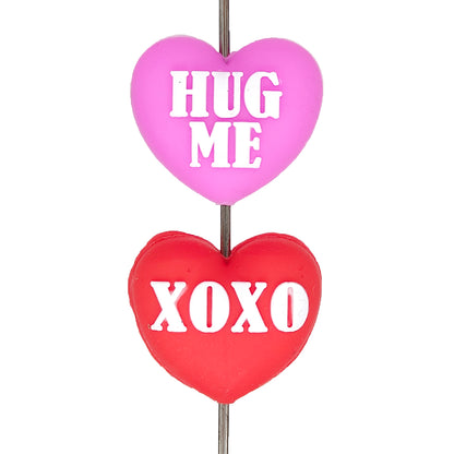 3D Hug Me Valentines Day Focal