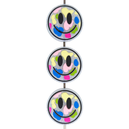 Colorful Cow Smiley Focal