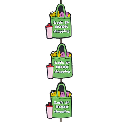 Let's Go Book Shopping Focal