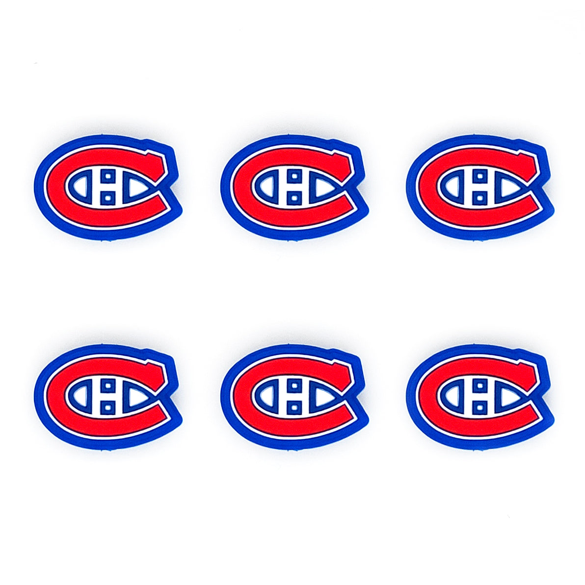 Ice Hockey Team Focal Silicone Beads