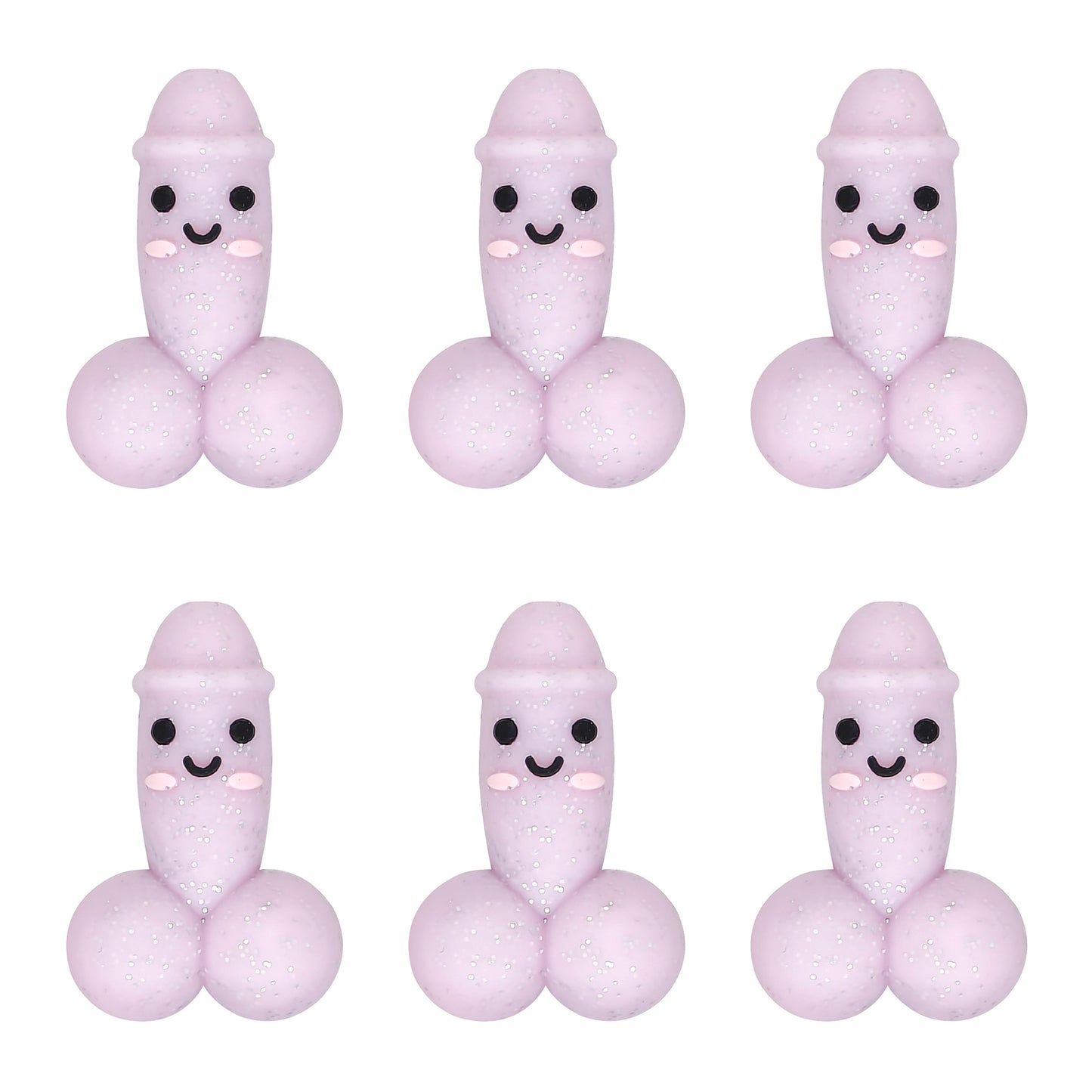 3D Naughty Glitter Focal