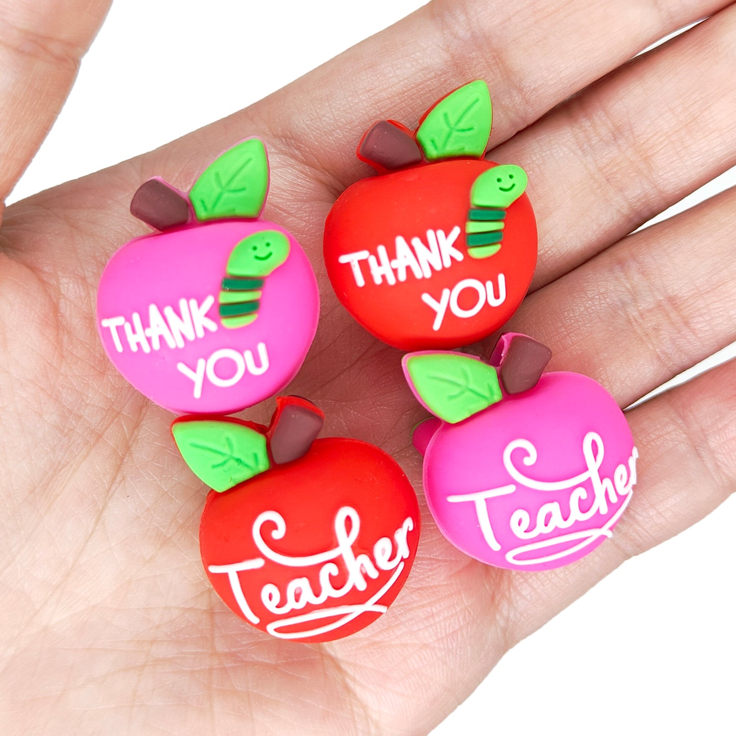 3D Apple Thank You Teacher Focal