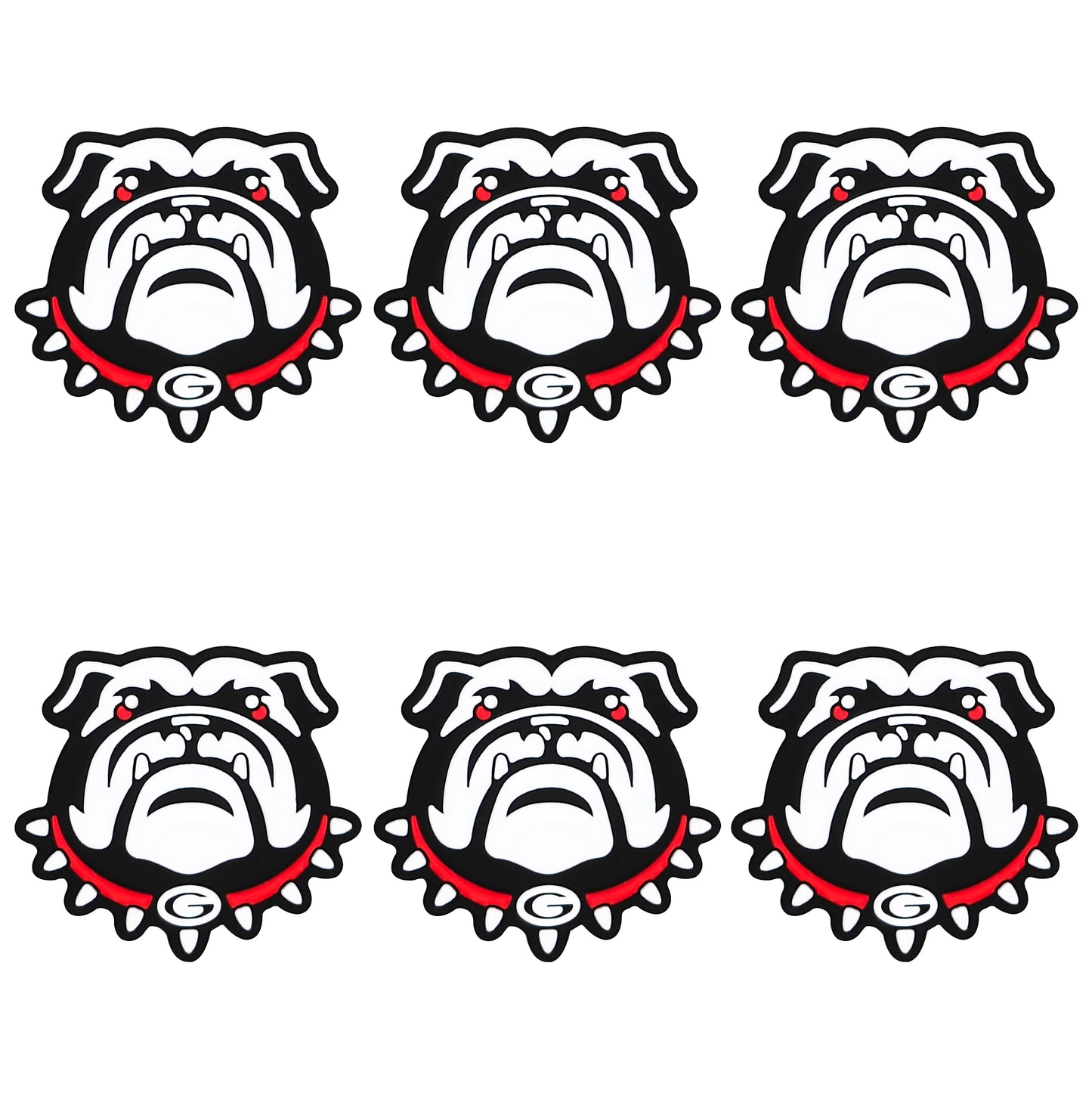 Football Team Focal Silicone Beads