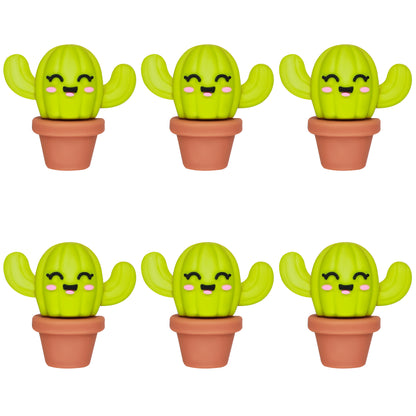3D Potted Cactus Focal