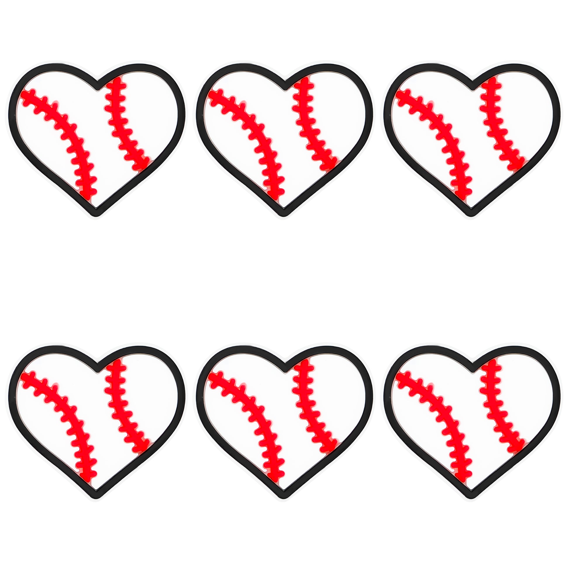 Baseball Heart Focal