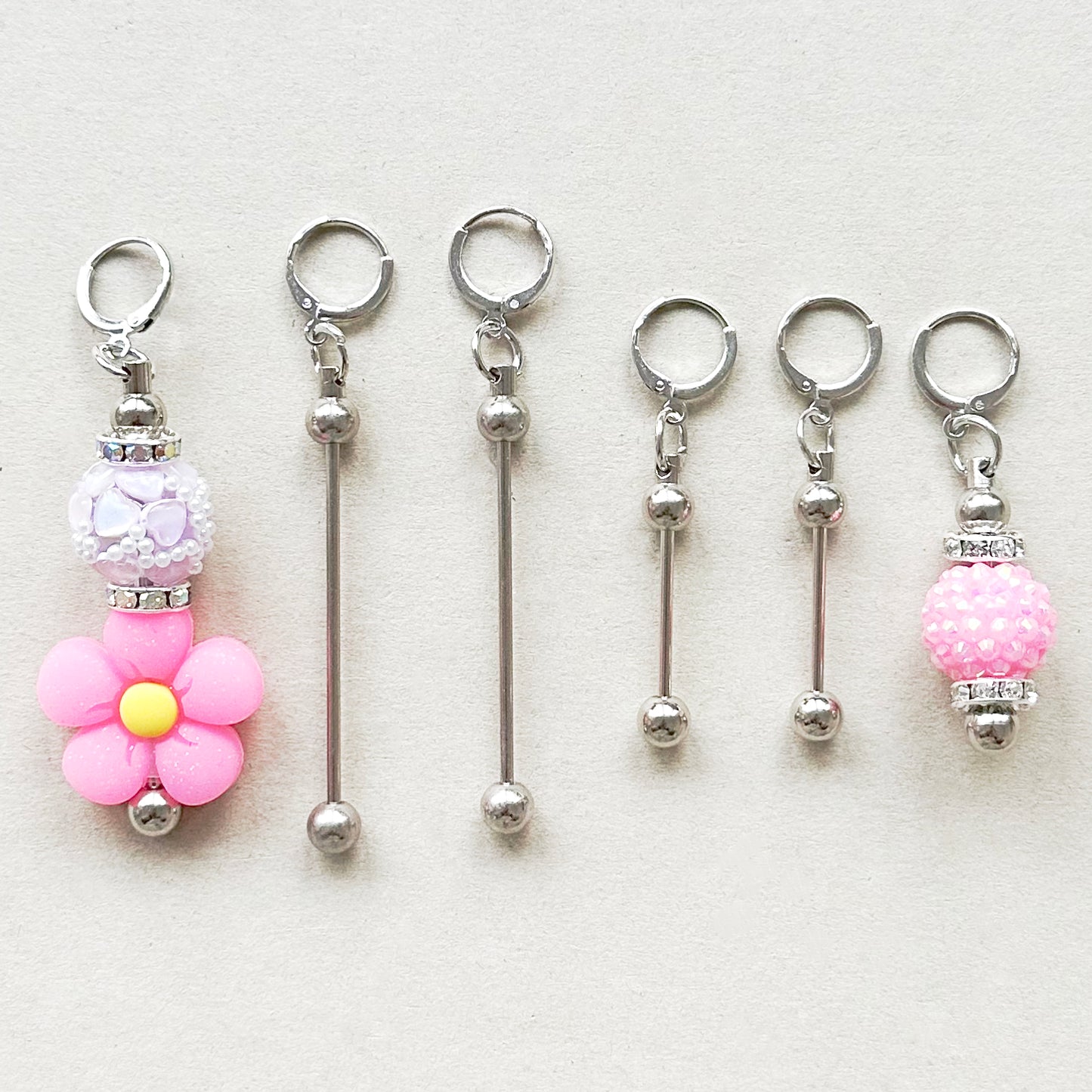 Beadable Hair Rings,Beadable Blank,Braid Ring Hair Accessories