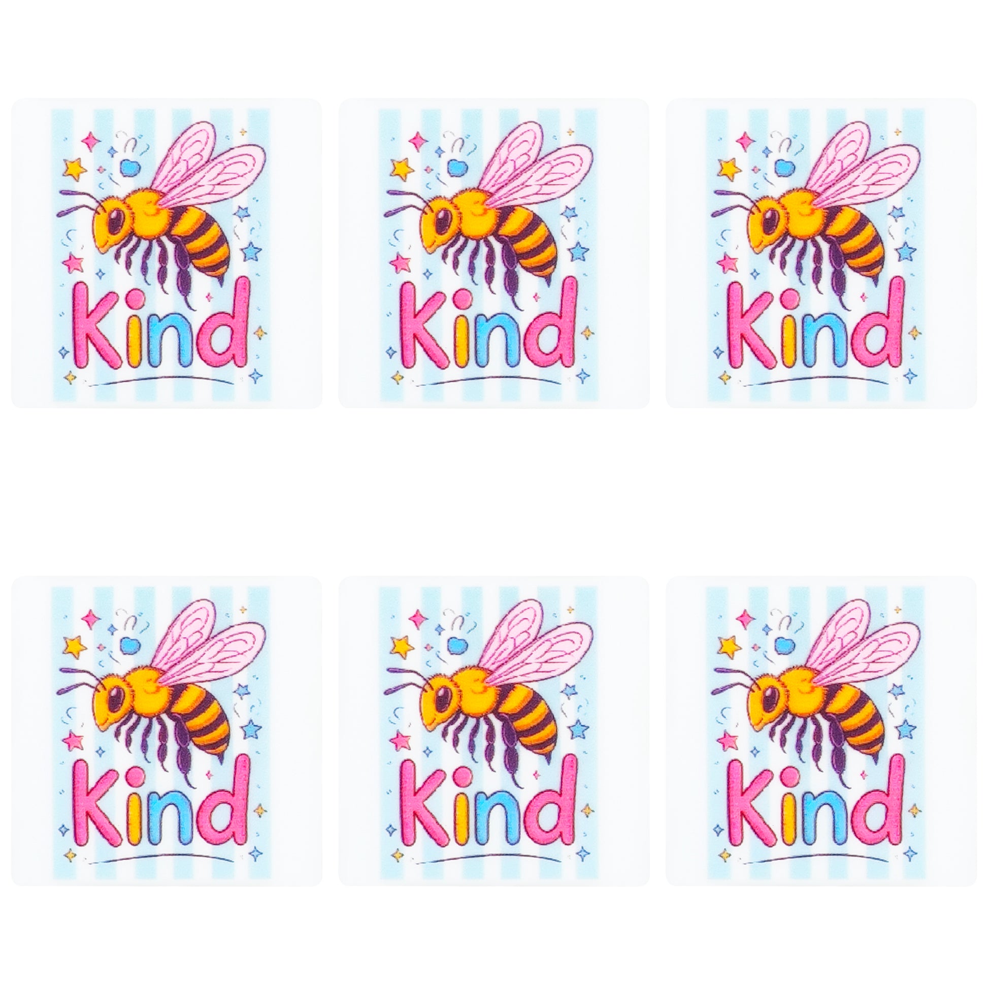 Bee Kind Square Print Focal