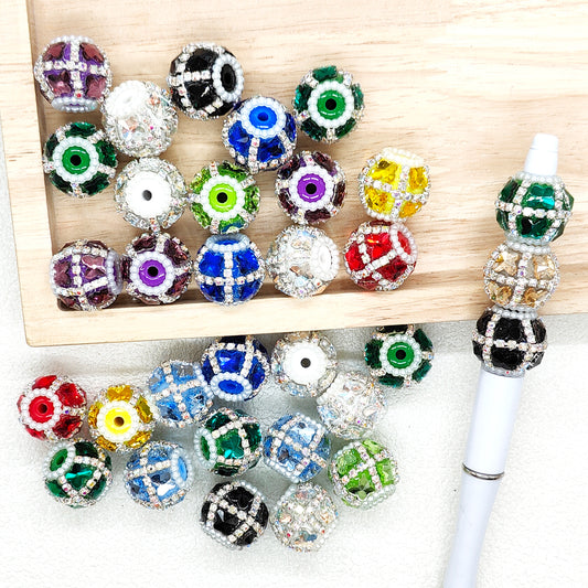 Bling Butterfly Gem Fancy Rhinestone Chain Acrylic Beads