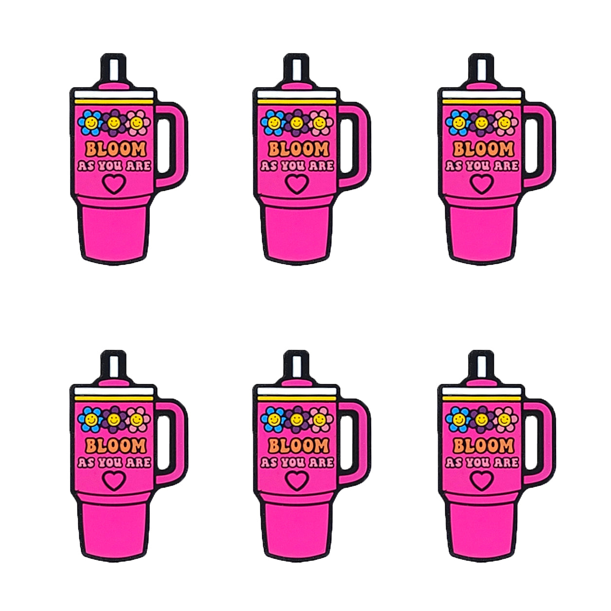 Bloom As You Are Love Tumbler Cup Focal