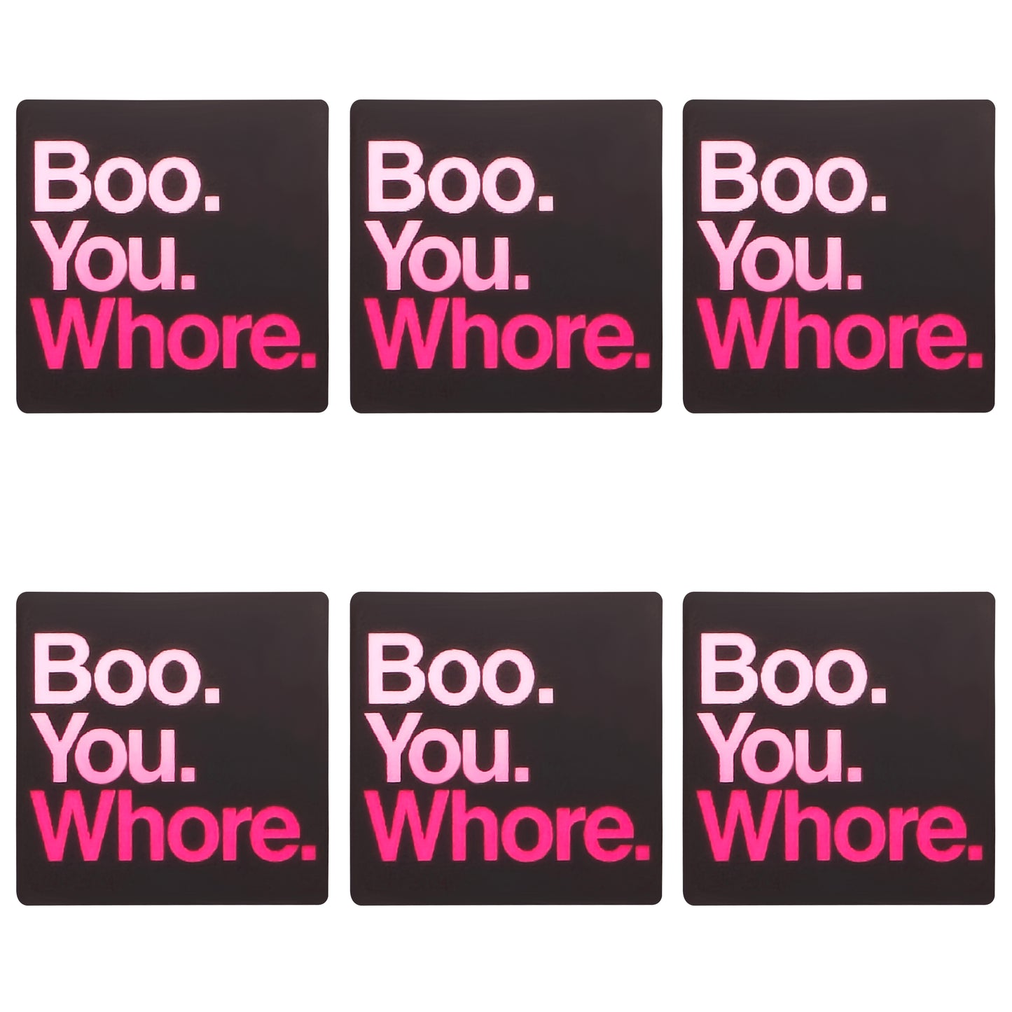 Boo. You. Wh Focal