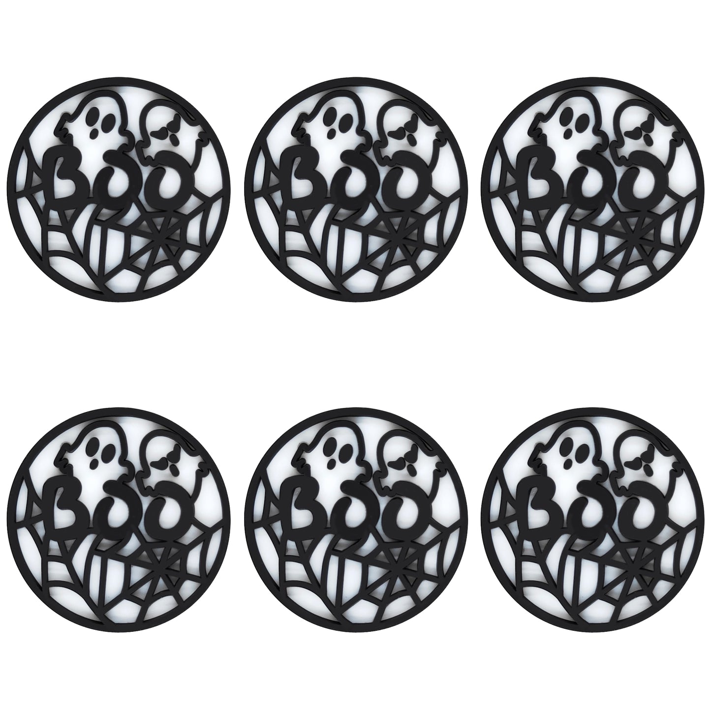 Boo Ghost Halloween Focal