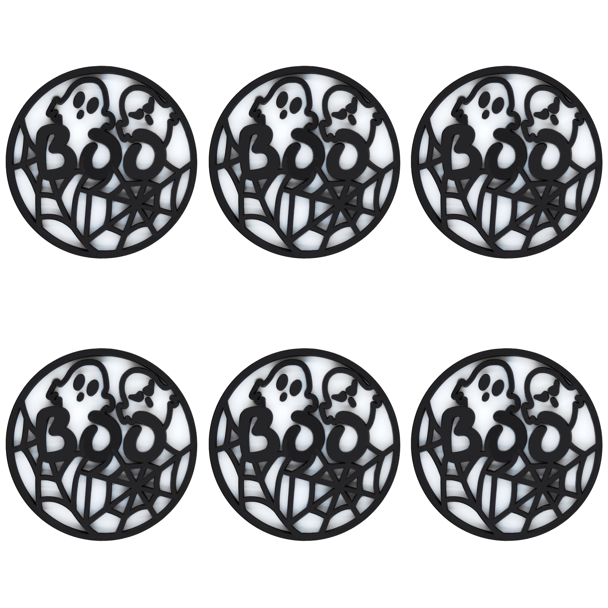 Boo Ghost Halloween Focal