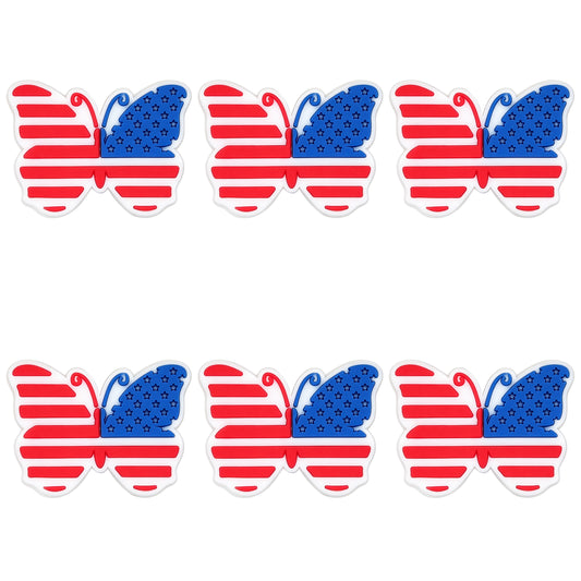 Butterfly American Flag Focal