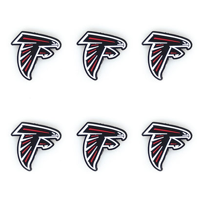 Football Team Focal Silicone Beads