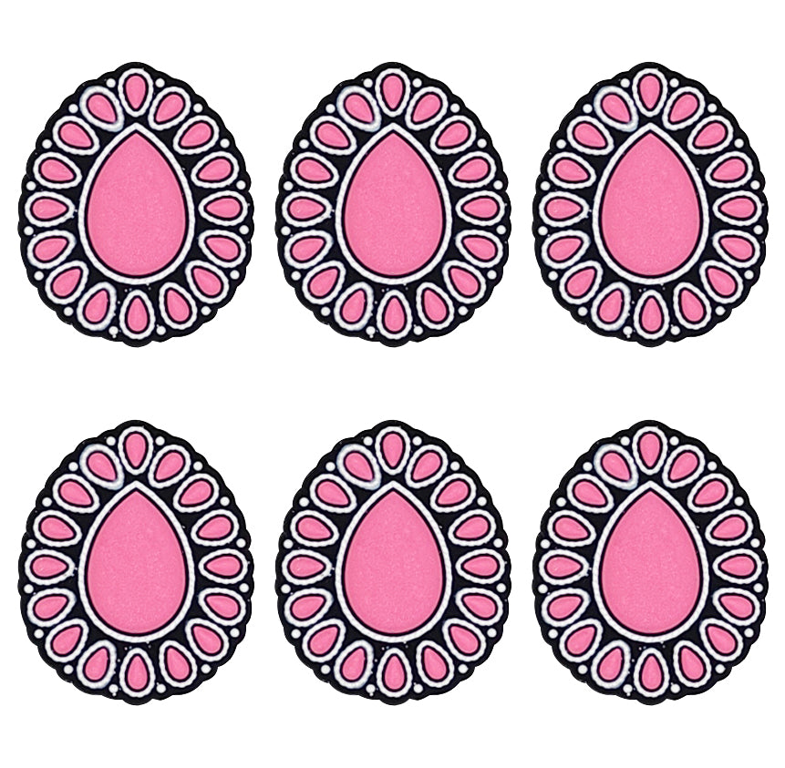 Water Drop Gemstone Mix Color Focal