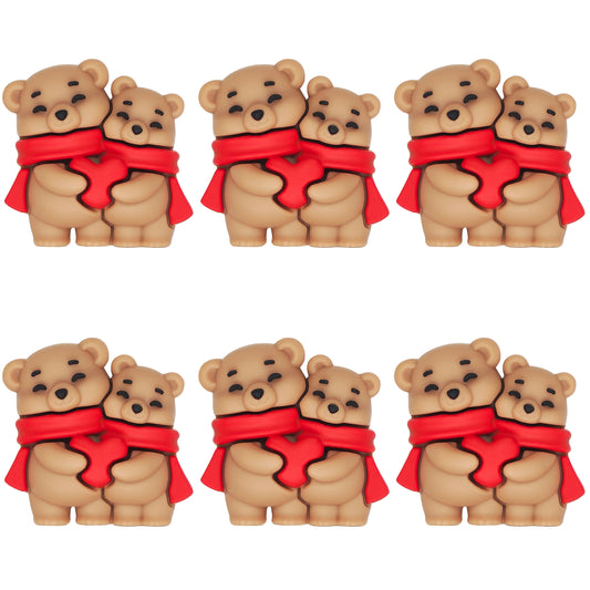 3D Love Heart Bear Focal