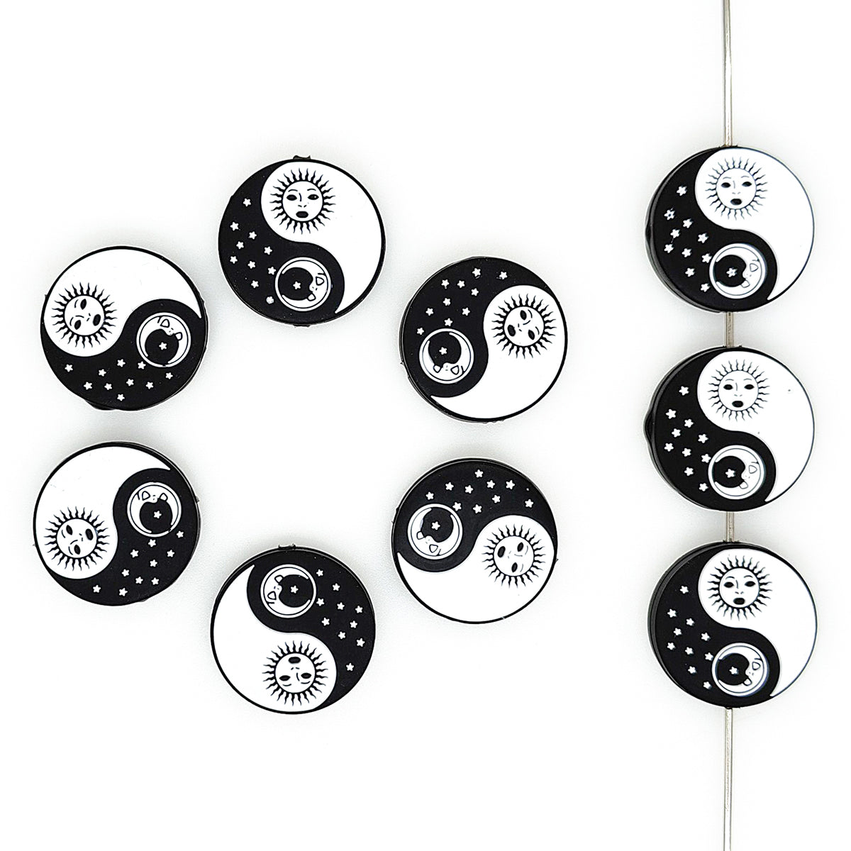 Yin Yang Focal Beads