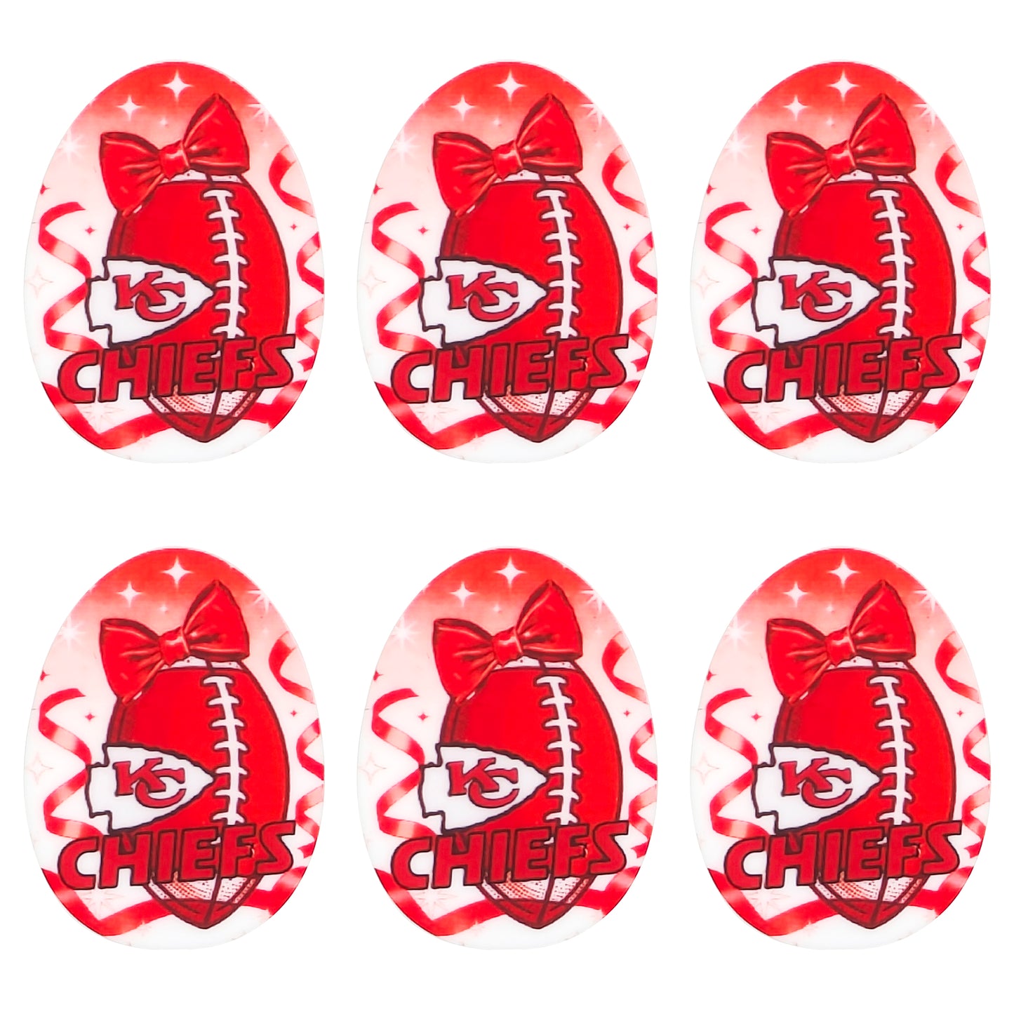 New Silicone Football Team Focal Beads