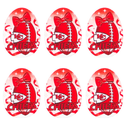 New Silicone Football Team Focal Beads