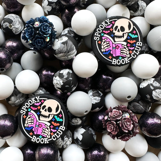 Assorted Spooky Silicone Beads Kit