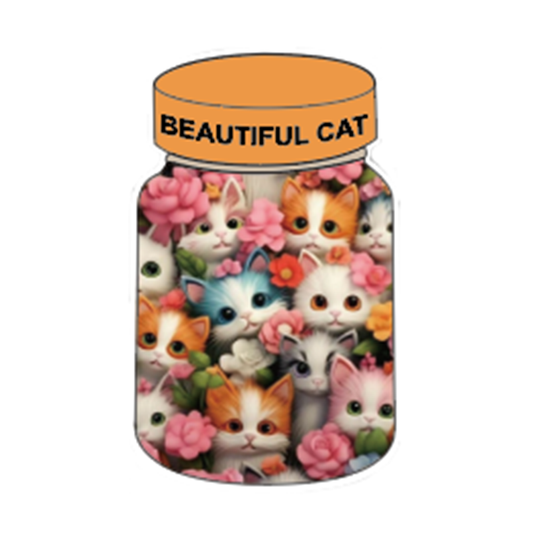 Car Flower Jar Print Focal