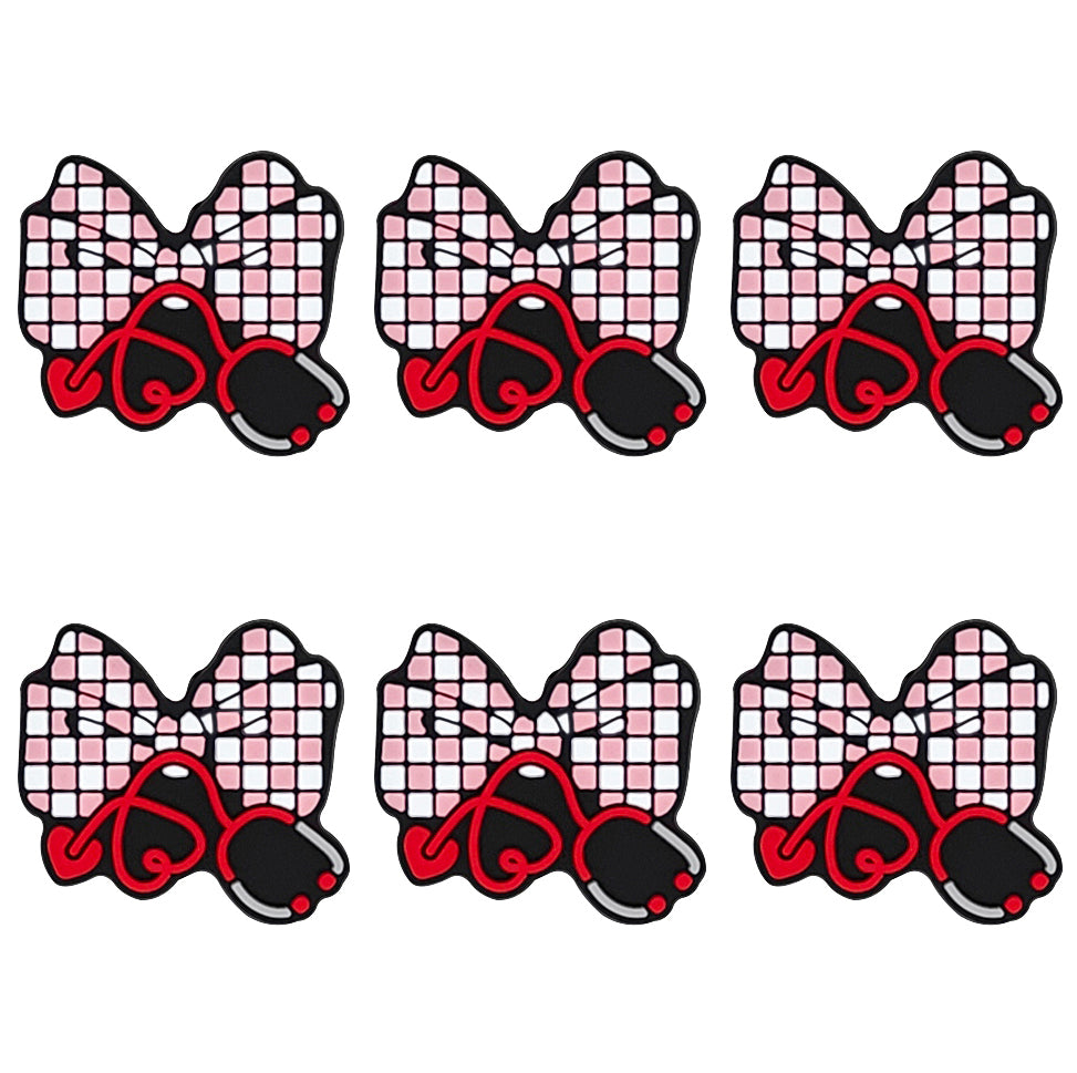 Checked Bow Stethoscope Focal