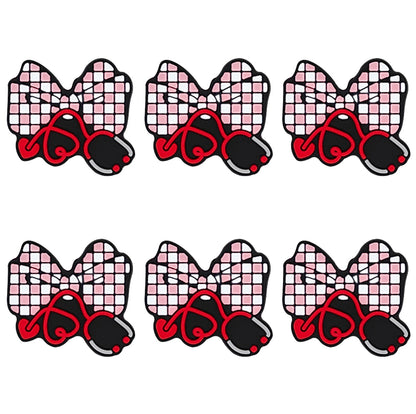 Checked Bow Stethoscope Focal