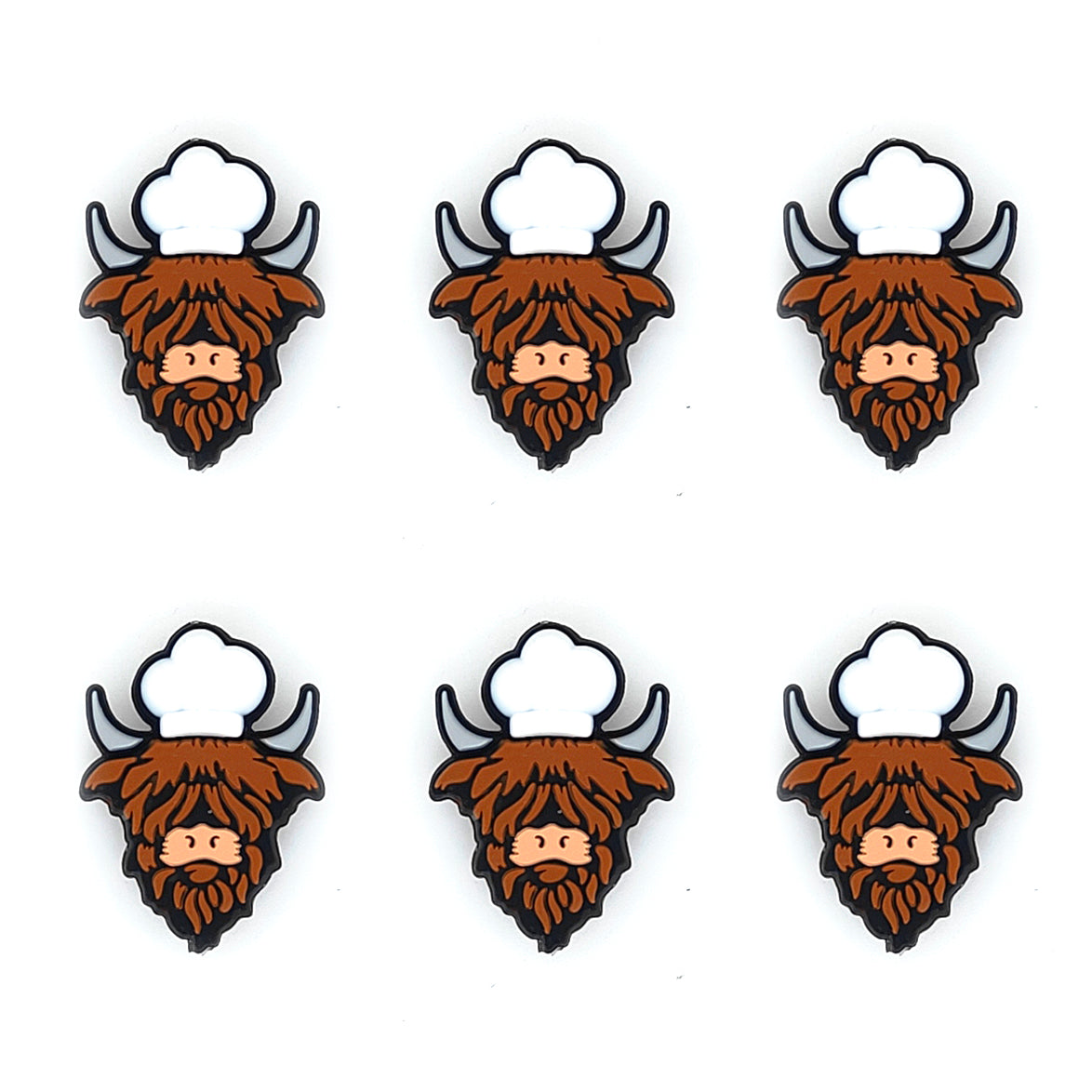 Chef Highland Cow Head