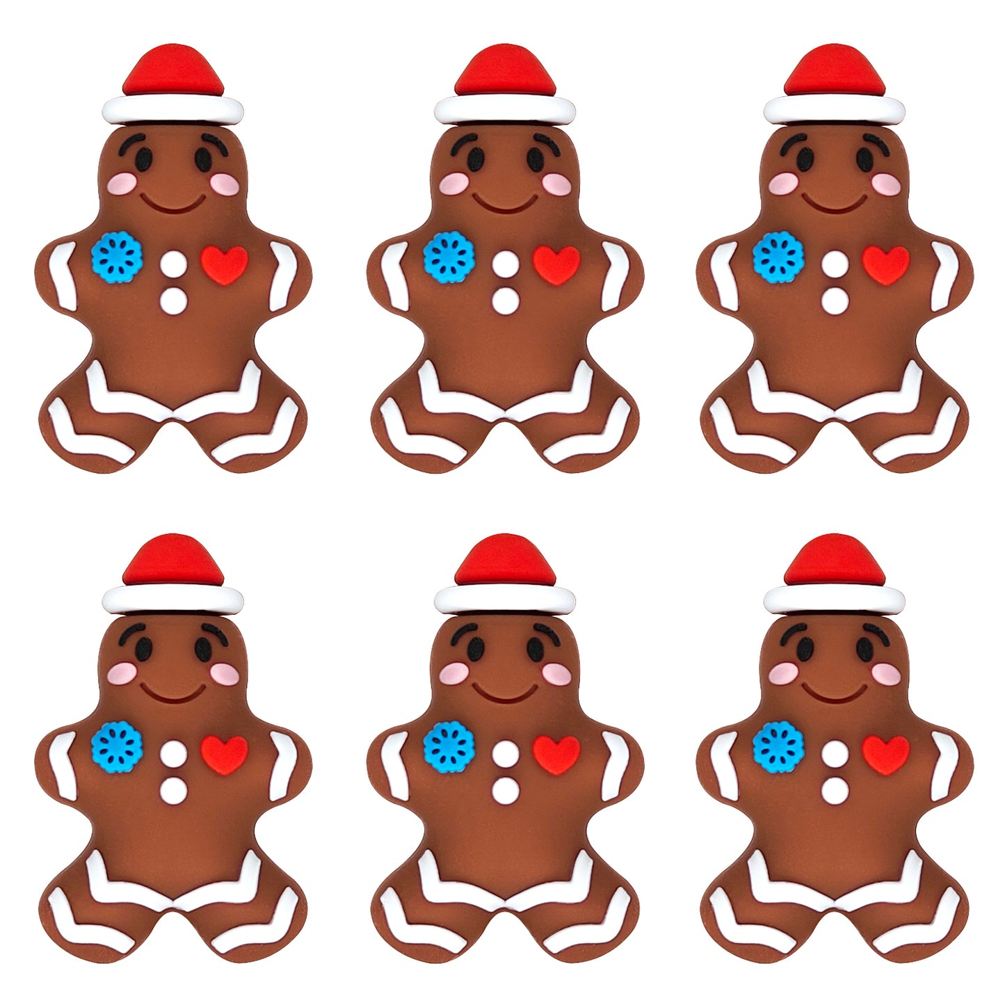 Christmas 3D Gingerbread Man Focal