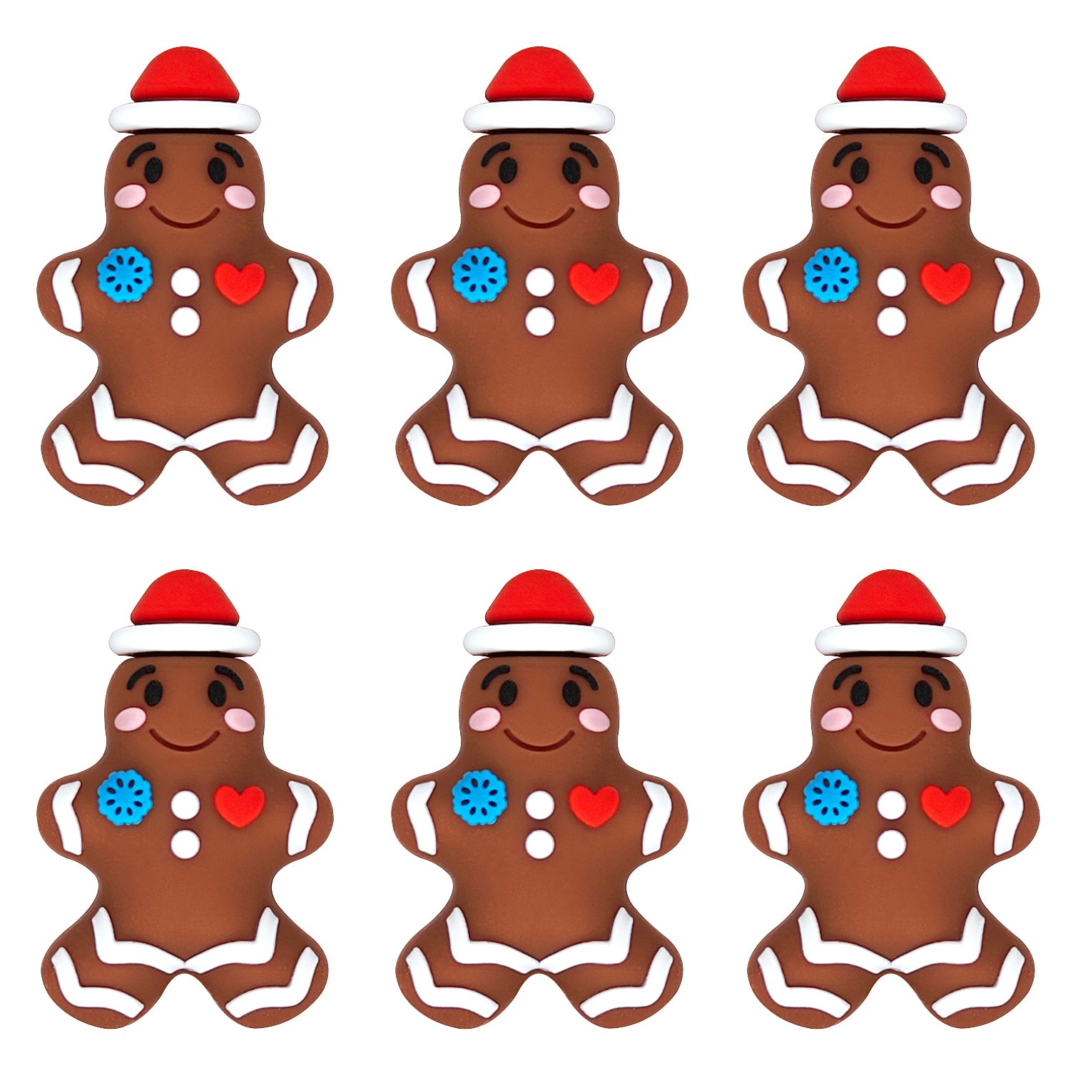 Christmas 3D Gingerbread Man Focal