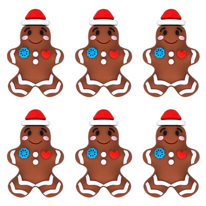 Christmas 3D Gingerbread Man Focal