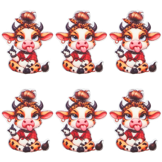Cow Girl Print Focal