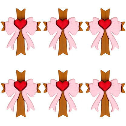 Cross Bow Heart Focal