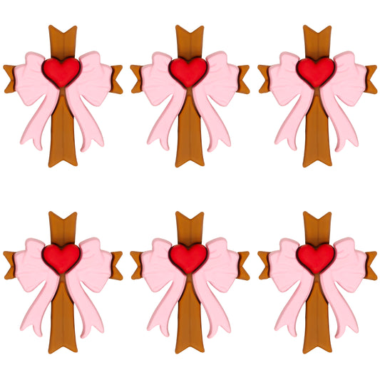 Cross Bow Heart Focal